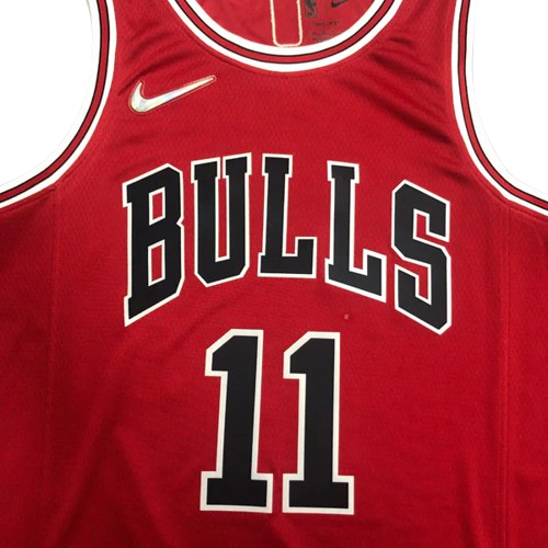 REGATA NBA CHICAGO BULLS ICON EDIÇÃO 75 ANOS DEROZAN VERMELHA