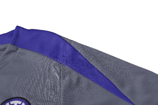 CONJUNTO TREINO INTER DE MILÃO CAMISA+SHORT - CINZA 2023/24