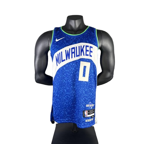 REGATA NBA MILWAUKEE BUCKS CITY EDITION 23/24 DAMIAN LILLARD AZUL
