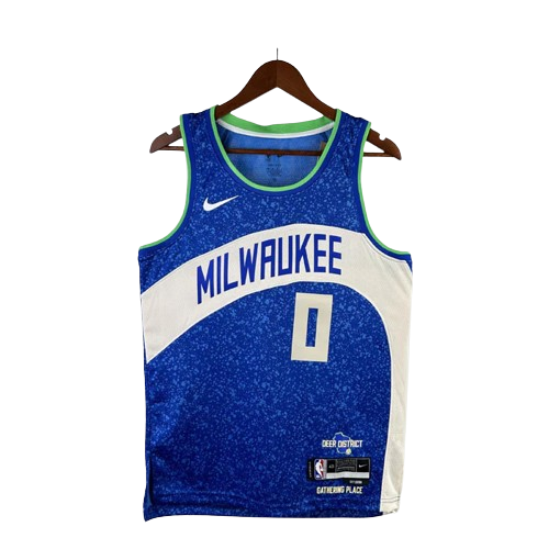 REGATA NBA MILWAUKEE BUCKS CITY EDITION 23/24 DAMIAN LILLARD AZUL