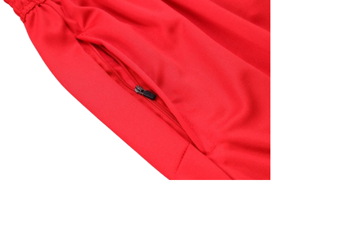CONJUNTO TREINO FLAMENGO JAQUETA+CALÇA - VERMELHO 2023/24