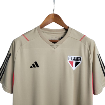 CAMISA SÃO PAULO TREINO DOURADO - 23/24