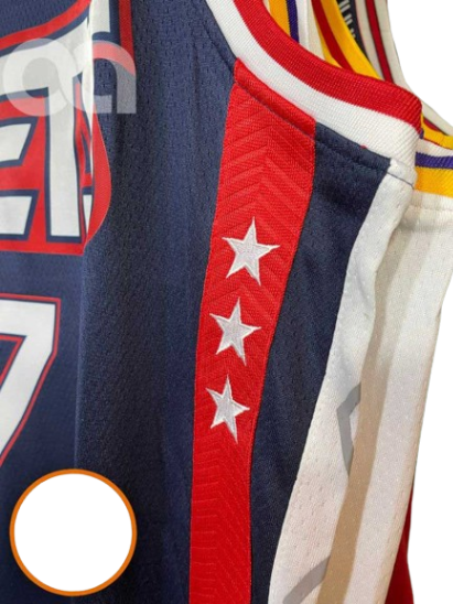 REGATA NBA BROOKLYN NETS CITY EDIÇÃO 75 ANOS KEVIN DURANT