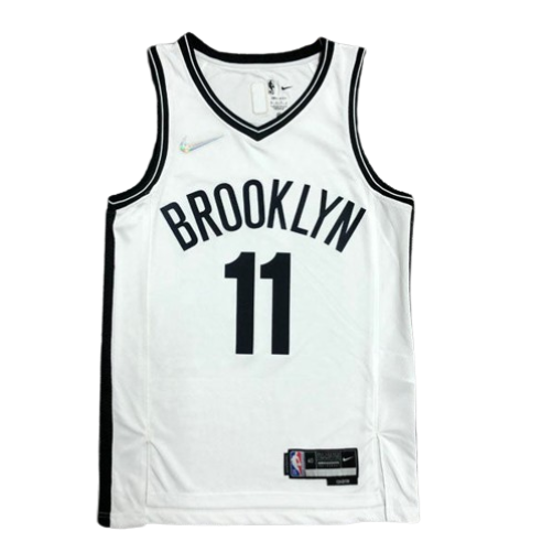 REGATA NBA BROOKLYN NETS EDIÇÃO 75 ANOS KYRIE IRVING BRANCA