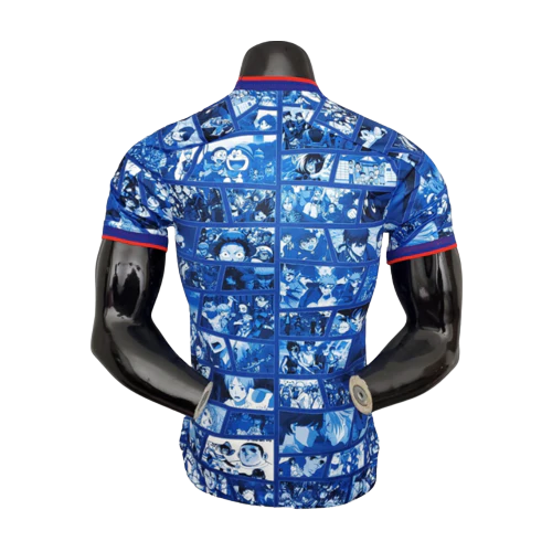 CAMISA SELEÇÃO JAPÃO [ESPECIAL ANIME] 2021 - AZUL