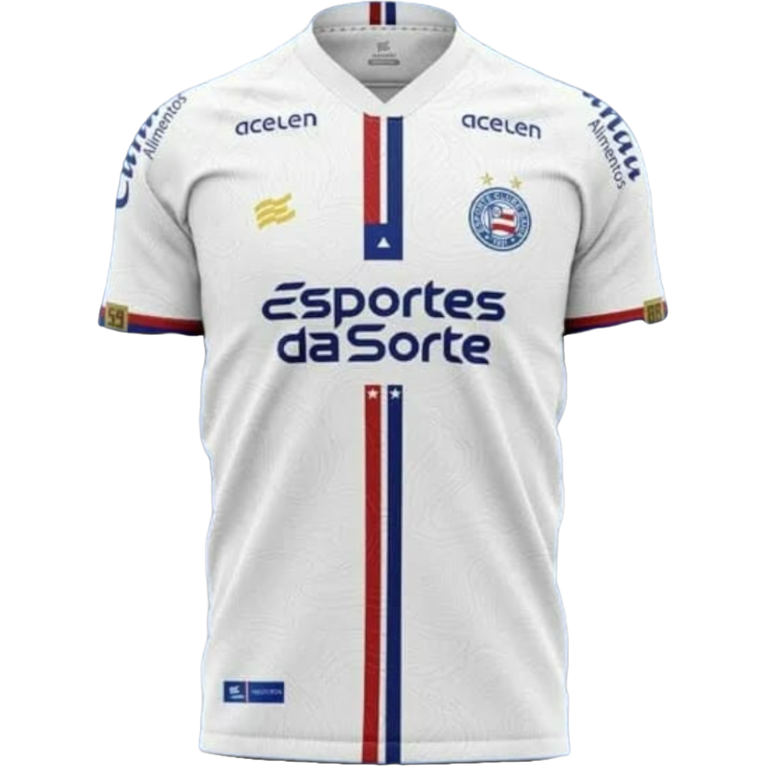 CAMISA BAHIA II BRANCO - 2024/25