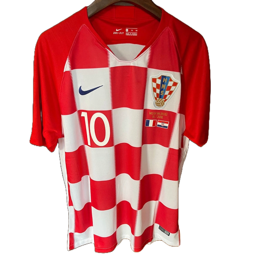 CAMISA RETRÔ CROÁCIA FINAL COPA DO MUNDO MOSCOU FRANÇA VS CROÁCIA 2018