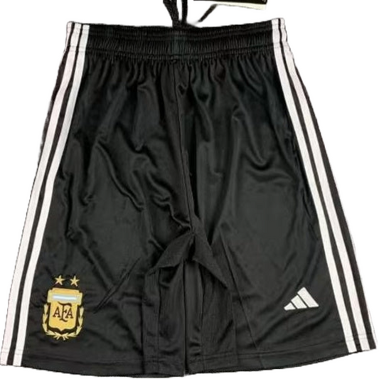 SHORTS ARGENTINA I PRETO - 2022/23