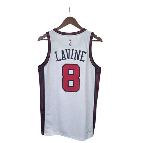 REGATA NBA CHICAGO BULLS CITY EDITION 22/23 ZACH LAVINE BRANCA