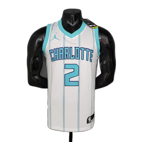 REGATA CHARLOTTE HORNETS MASCULINA - BRANCA