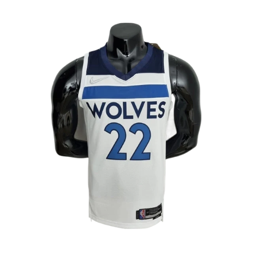 CAMISA BASQUETE NBA REGATA MINNESOTA TIMBERWOLVES MASCULINA - BRANCA