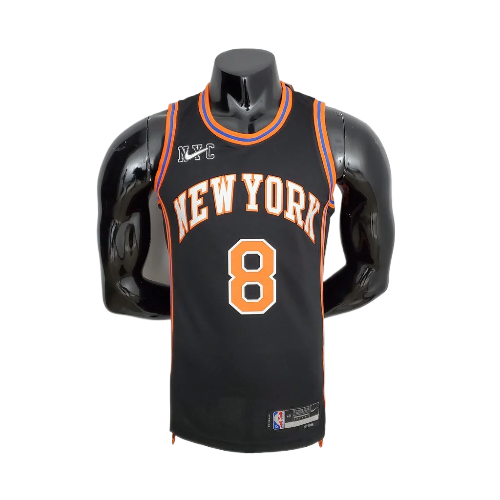 REGATA NEW YORK KNICKS MASCULINA - PRETA
