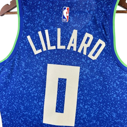 REGATA NBA MILWAUKEE BUCKS CITY EDITION 23/24 DAMIAN LILLARD AZUL