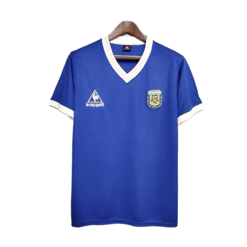 CAMISA ARGENTINA II RETRÔ 1986 AZUL - LE COQ SPORTIF