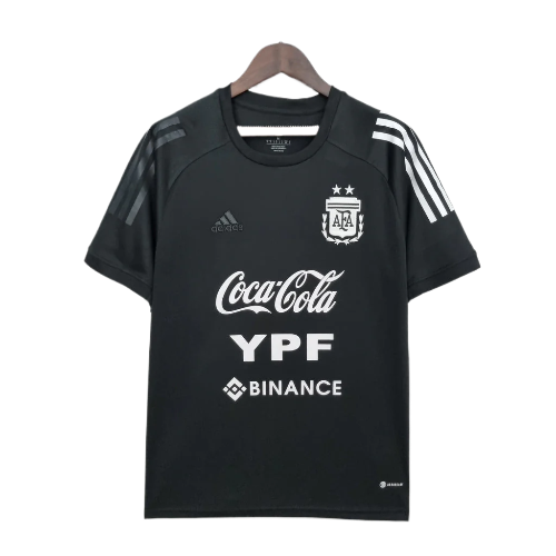 CAMISA DE TREINO SELEÇÃO ARGENTINA 2022 - PRETO