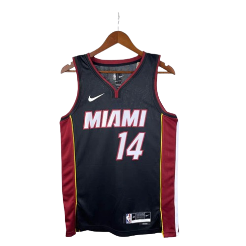 REGATA NBA MIAMI HEAT ICON EDITION 23/24 TYLER HERRO PRETA