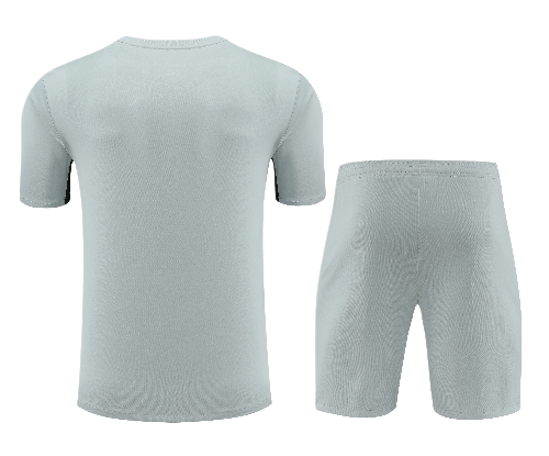 CONJUNTO TREINO PSG CAMISA+SHORT - CINZA 2022/23