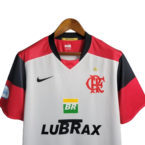CAMISA FLAMENGO RETRÔ 2008/09 BRANCA