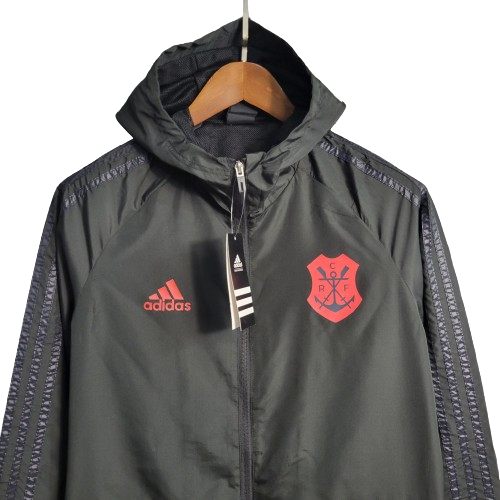 JAQUETA CORTA VENTO FLAMENGO PRETO