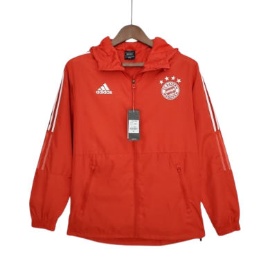 JAQUETA CORTA VENTO BAYERN DE MUNIQUE VERMELHO 2023/24