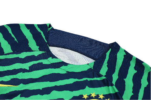 CONJUNTO TREINO BRASIL CAMISA+SHORT - VERDE GARRA 2023/24