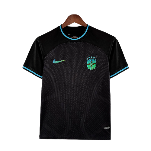 CAMISA SELEÇÃO BRASIL 2022 - CONCEITO PRETO