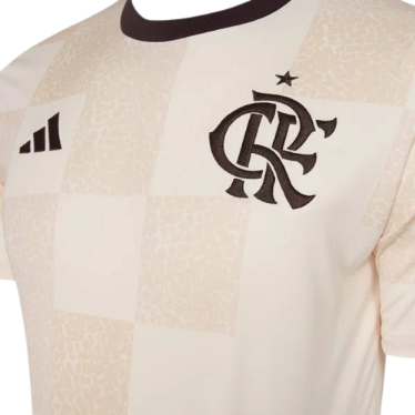 CAMISA FLAMENGO TREINO BEGE - 2024/25