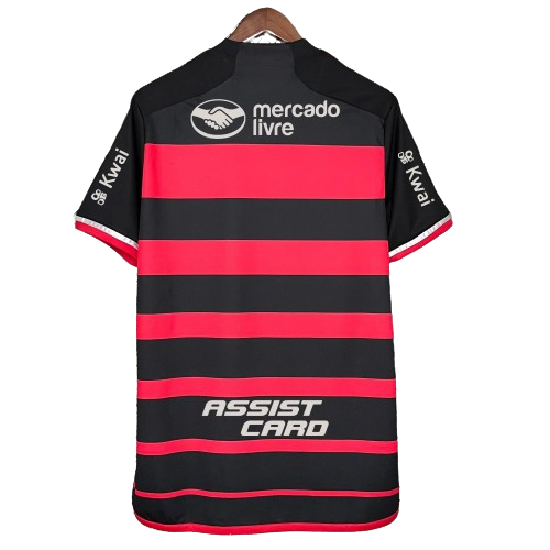 CAMISA FLAMENGO I 2024/25  COM PATROCÍNIOS