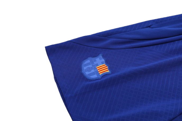 CONJUNTO TREINO BARCELONA CAMISA+SHORT - AZUL 2022/23