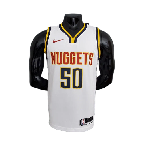 REGATA DENVER NUGGETS MASCULINA - BRANCA