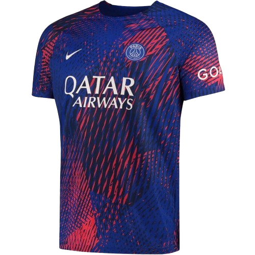 CAMISA PRÉ-JOGO PSG 23/24 - AZUL/ROXO