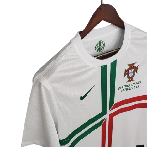 CAMISA PORTUGAL RETRÔ 2012 BRANCA