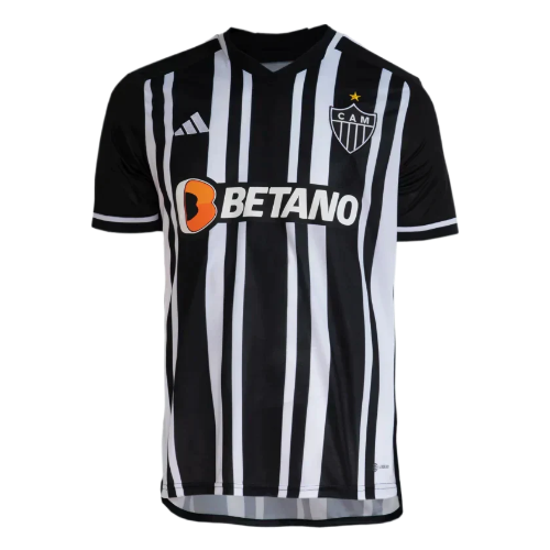 CAMISA 1 ATLÉTICO MG 23/24 ADIDAS - PRETO E BRANCO