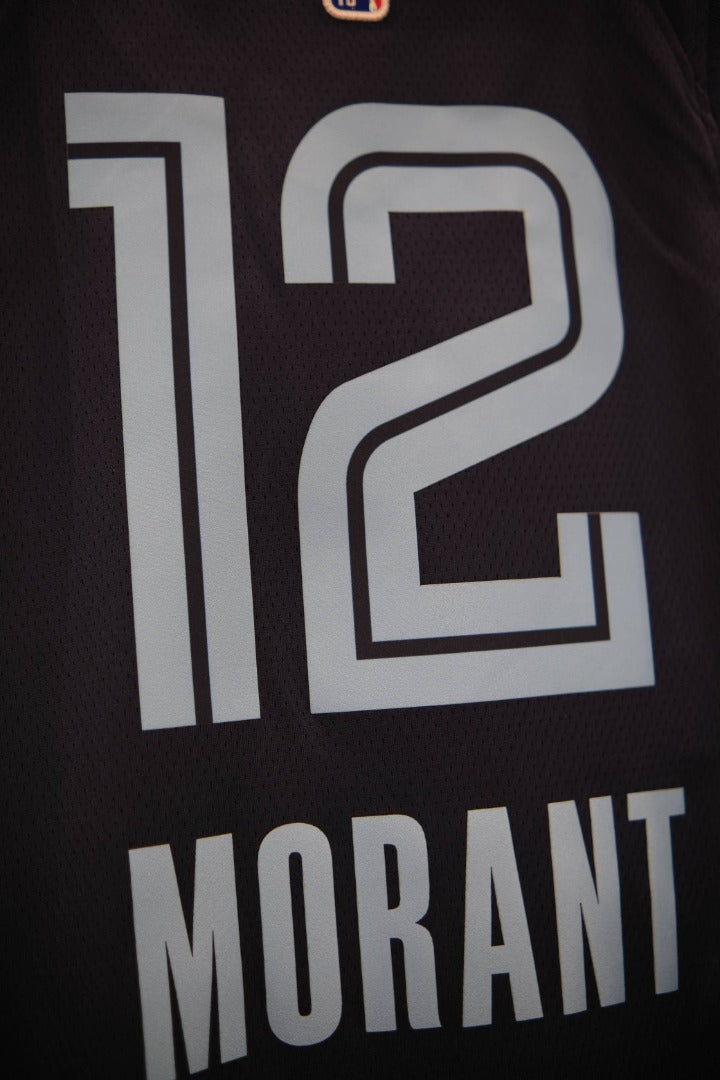 REGATA NBA MEMPHIS GRIZZLIES ICON EDIÇÃO 75 ANOS JA MORANT AZUL