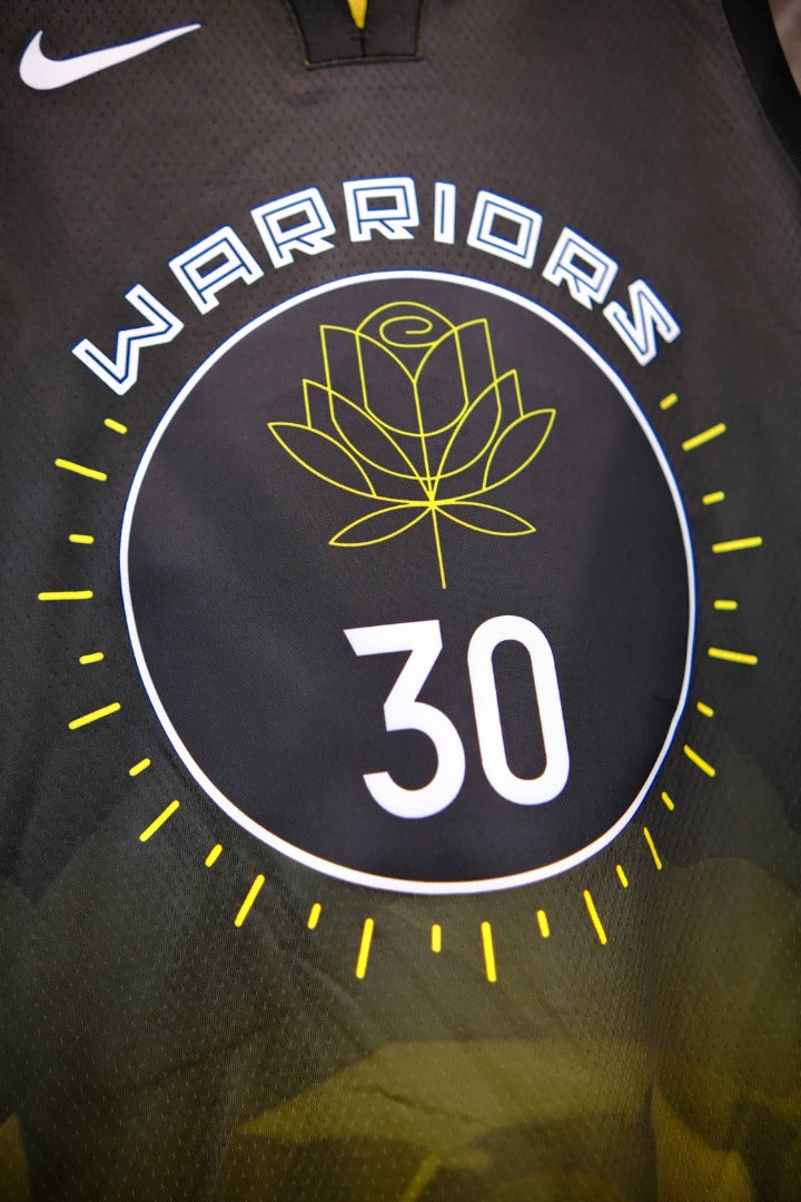 REGATA NBA GOLDEN STATE WARRIORS CITY EDITION 22/23 STEPHEN CURRY PRETA