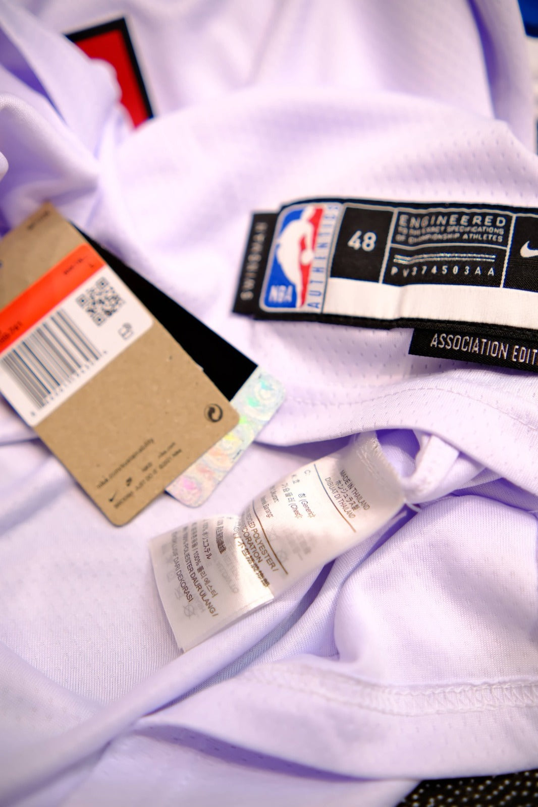 REGATA NBA CHICAGO BULLS ASSOCIATION EDITION 23/24 DEROZAN BRANCA