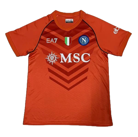 CAMISA NAPOLI GOLEIRO LARANJA 2023/24