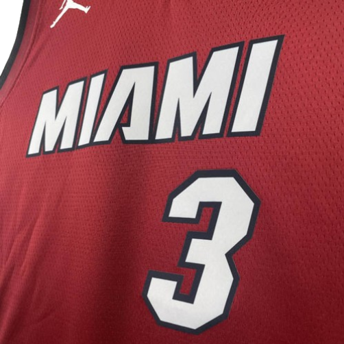 REGATA NBA MIAMI HEAT STATEMENT EDITION DWAYNE WADE VERMELHA