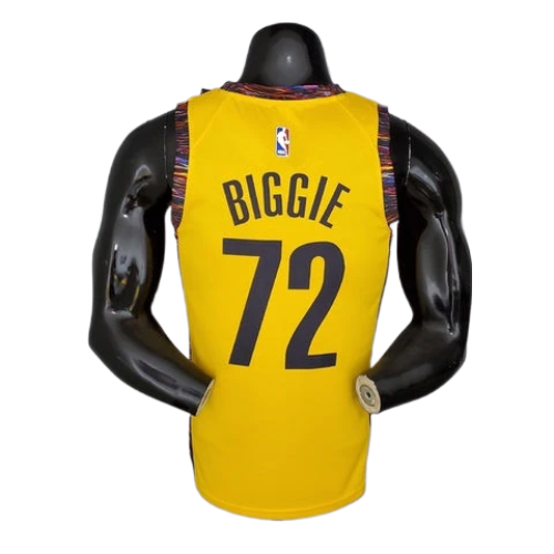 REGATA BROOKLYN NETS MASCULINA - AMARELA