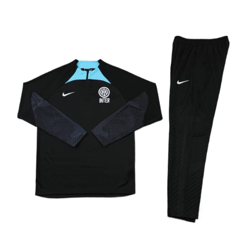 CONJUNTO TREINO INTER DE MILÃO JAQUETA+CALÇA - PRETO 2023/24
