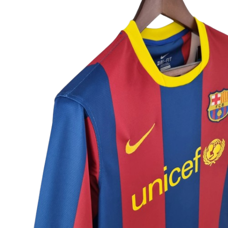 CAMISA MANGA LONGA BARCELONA RETRO - 2010/11