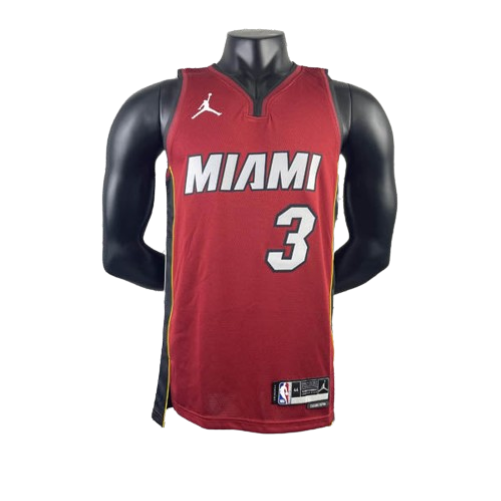 REGATA NBA MIAMI HEAT STATEMENT EDITION DWAYNE WADE VERMELHA