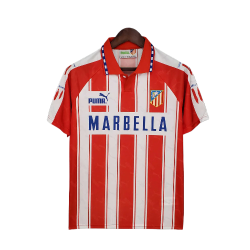 CAMISA VERSÃO RETRÔ ATLETICO MADRID I 1994/95