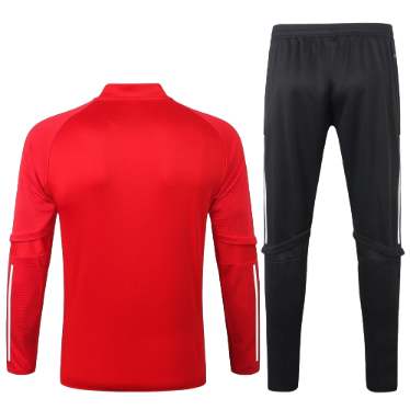 CONJUNTO TREINO INTERNACIONAL JAQUETA+CALÇA - VERMELHO/PRETO 2023/24