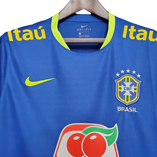 CAMISA DE TREINO SELEÇÃO BRASIL - AZUL ESCURA