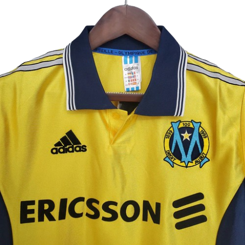 CAMISA MARSELHA RETRÔ 1998/1999 AMARELA