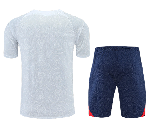 CONJUNTO TREINO PSG CAMISA+SHORT - BRANCO 2022/23