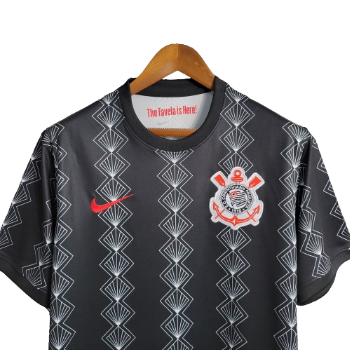 CAMISA CORINTHIANS TREINO "FAVELA IS HERE" - 23/24