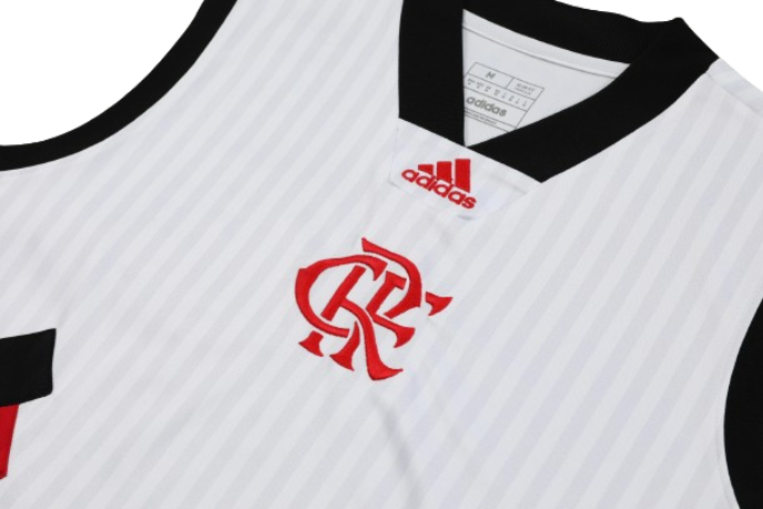 KIT DE TREINO REGATA FLAMENGO 23/24 - BRANCO