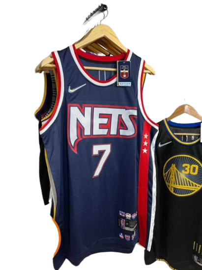 REGATA NBA BROOKLYN NETS CITY EDIÇÃO 75 ANOS KEVIN DURANT